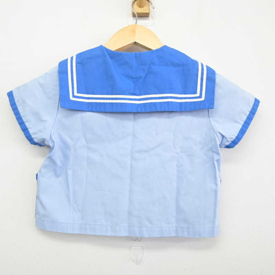 【中古】群馬県 しょうび第一幼稚園 女子制服 2点 (セーラー服) sf044812