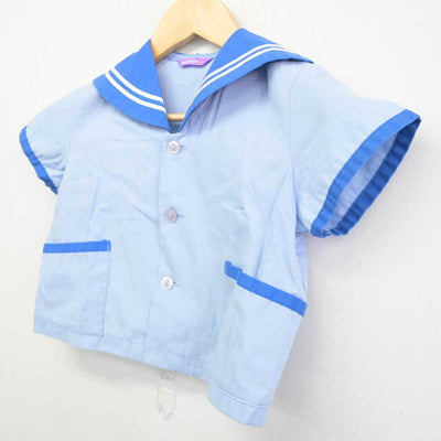 【中古】群馬県 しょうび第一幼稚園 女子制服 2点 (セーラー服) sf044812