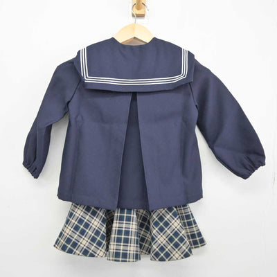 【中古】群馬県 しょうび第一幼稚園 女子制服 2点 (セーラー服・スカート) sf044815