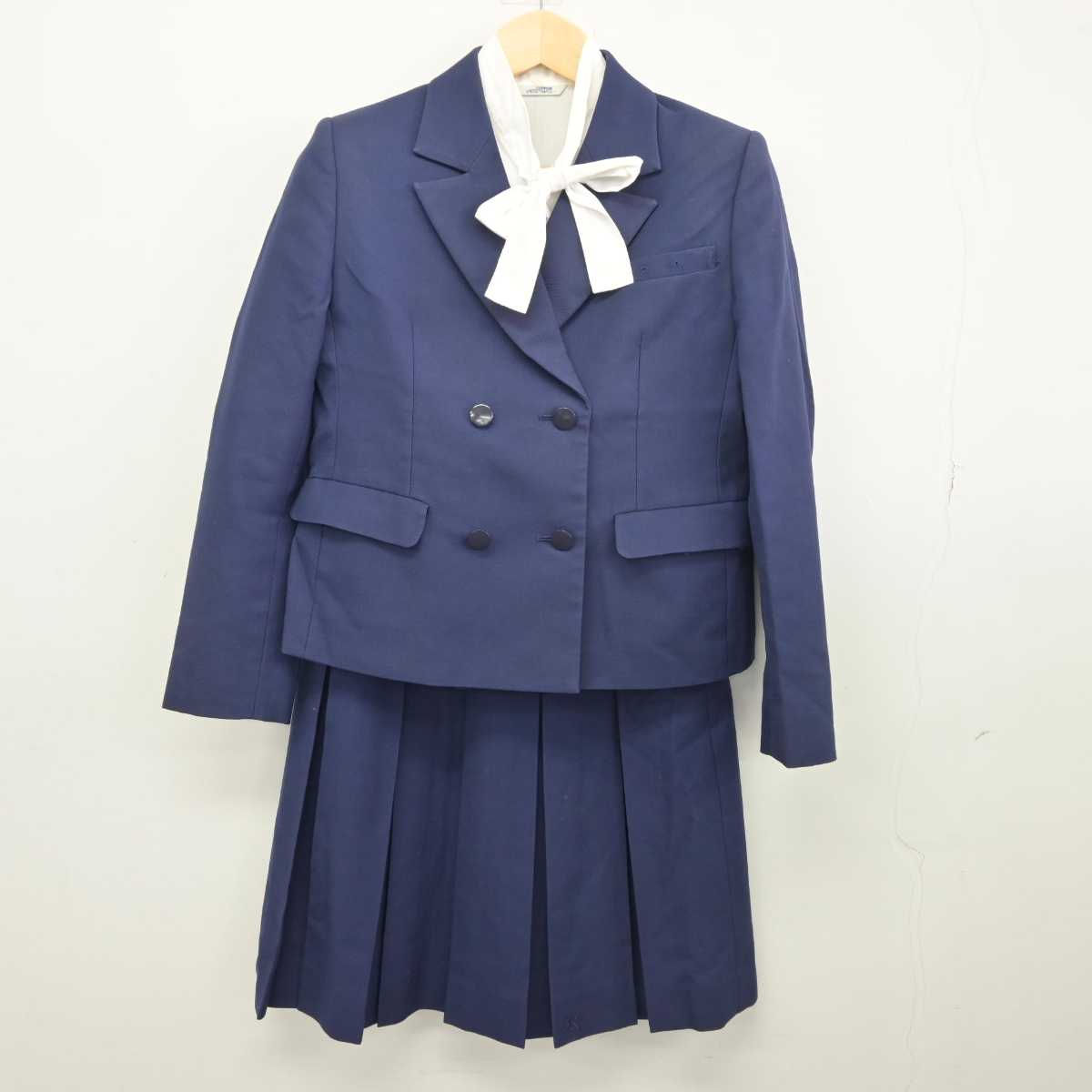 中古】千葉県 君津高等学校 女子制服 4点 (ブレザー・シャツ・ズボン・スカート) sf044816 | 中古制服通販パレイド