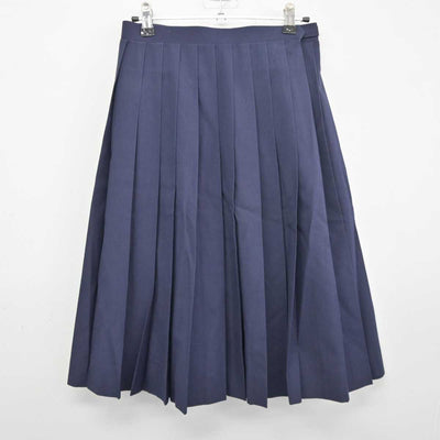 【中古】千葉県 周南中学校 女子制服 2点 (シャツ・スカート) sf044818