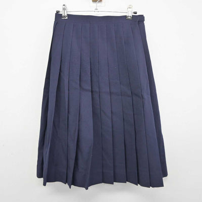 【中古】千葉県 富田中学校 女子制服 3点 (セーラー服・スカート) sf044820