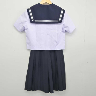 【中古】愛知県 富田中学校 女子制服 3点 (セーラー服・スカート) sf044821