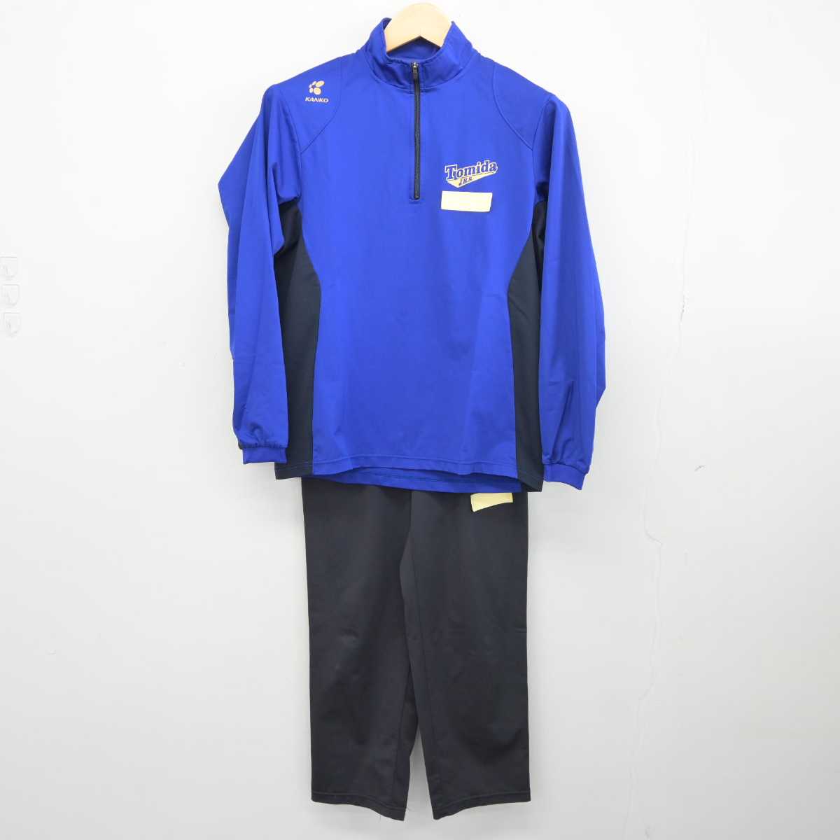 【中古】愛知県 富田中学校 女子制服 2点 (ジャージ 上・ジャージ 下) sf044823