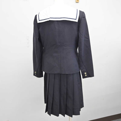 【中古】福岡県 福岡工業大学付属城東高等学校 女子制服 4点 (ブレザー・セーラー服・ジャンパースカート) sf044838