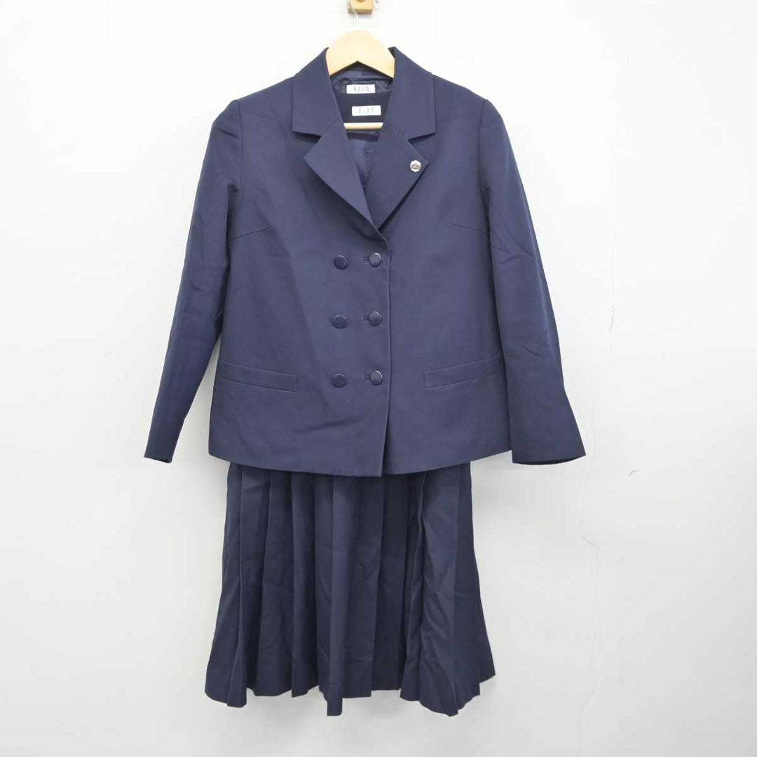 中古】茨城県 水戸第二高等学校 女子制服 3点 (ブレザー・ジャンパースカート) sf044875 | 中古制服通販パレイド