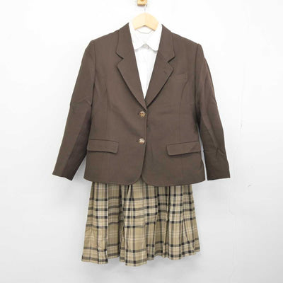 【中古】埼玉県 浦和ルーテル学院中学校 女子制服 3点 (ブレザー・シャツ・スカート) sf044880