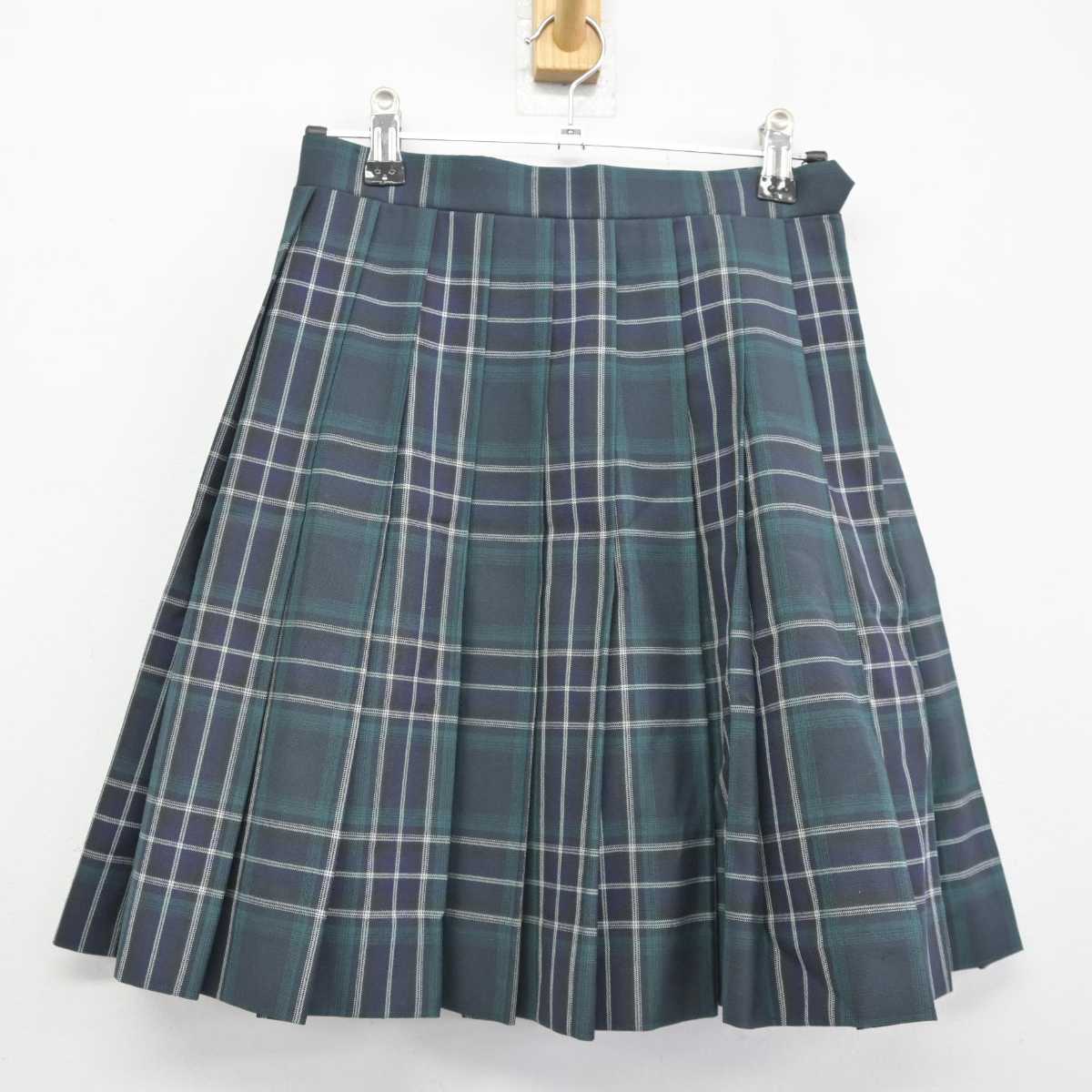 【中古】東京都 文京学院大学女子高等学校 女子制服 2点 (シャツ・スカート) sf044884