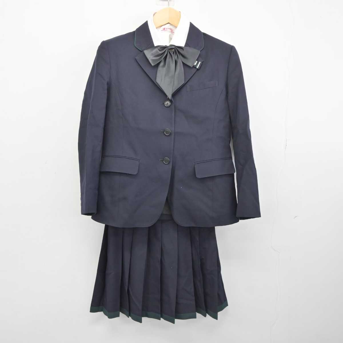 【中古】東京都 文京学院大学女子高等学校 女子制服 6点 (ブレザー・シャツ・スカート) sf044890