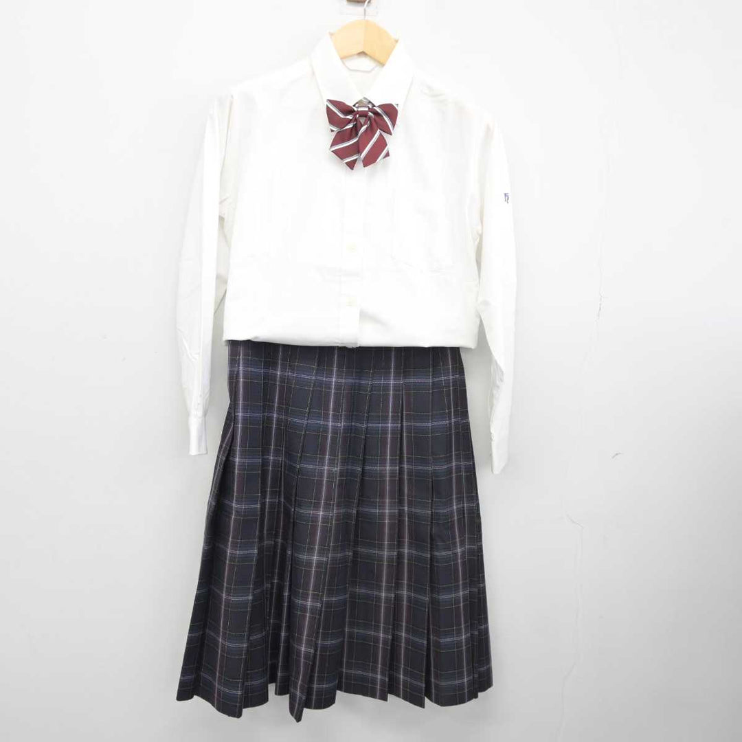 中古】埼玉県 細田学園高等学校 女子制服 5点 (ブレザー・シャツ・ニット・スカート) sf044891 | 中古制服通販パレイド