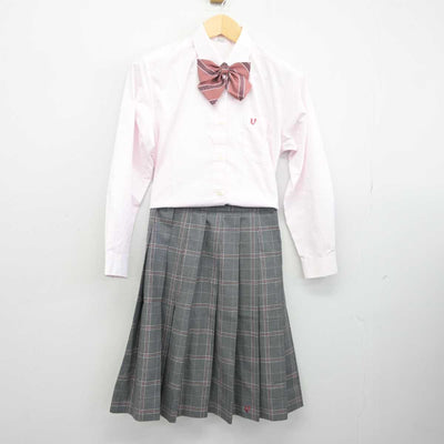 【中古】大阪府 上宮高等学校 女子制服 5点 (ブレザー・シャツ・スカート) sf044900