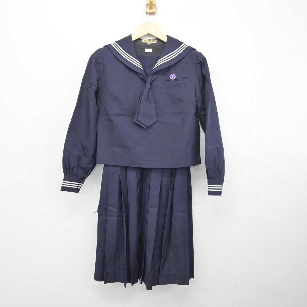 【中古】千葉県 和洋国府台女子高等学校 女子制服 4点 (セーラー服・スカート) sf044928 | 中古制服通販パレイド