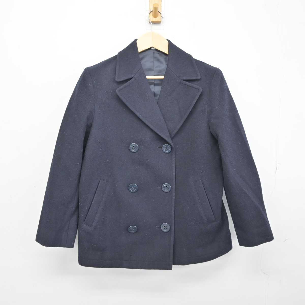 【中古】佐賀県 早稲田佐賀高等学校 女子制服 1点 (コート) sf044939