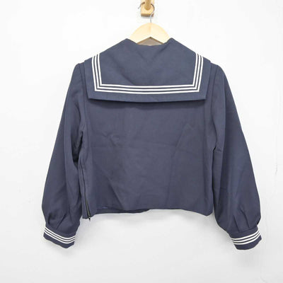 【中古】福島県 安達高等学校 女子制服 4点 (セーラー服・スカート) sf044946