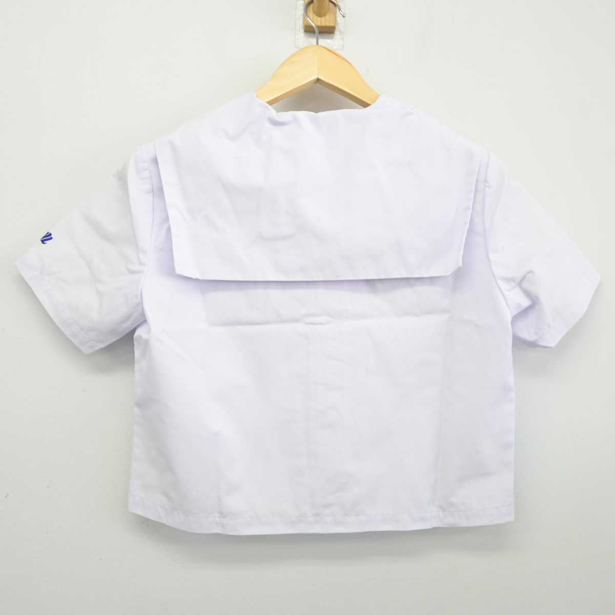 【中古】長崎県 鳴北中学校 女子制服 2点 (セーラー服) sf044960