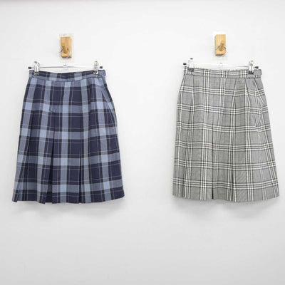 【中古】東京都 山崎学園富士見高等学校 女子制服 4点 (ブレザー・スカート) sf044964