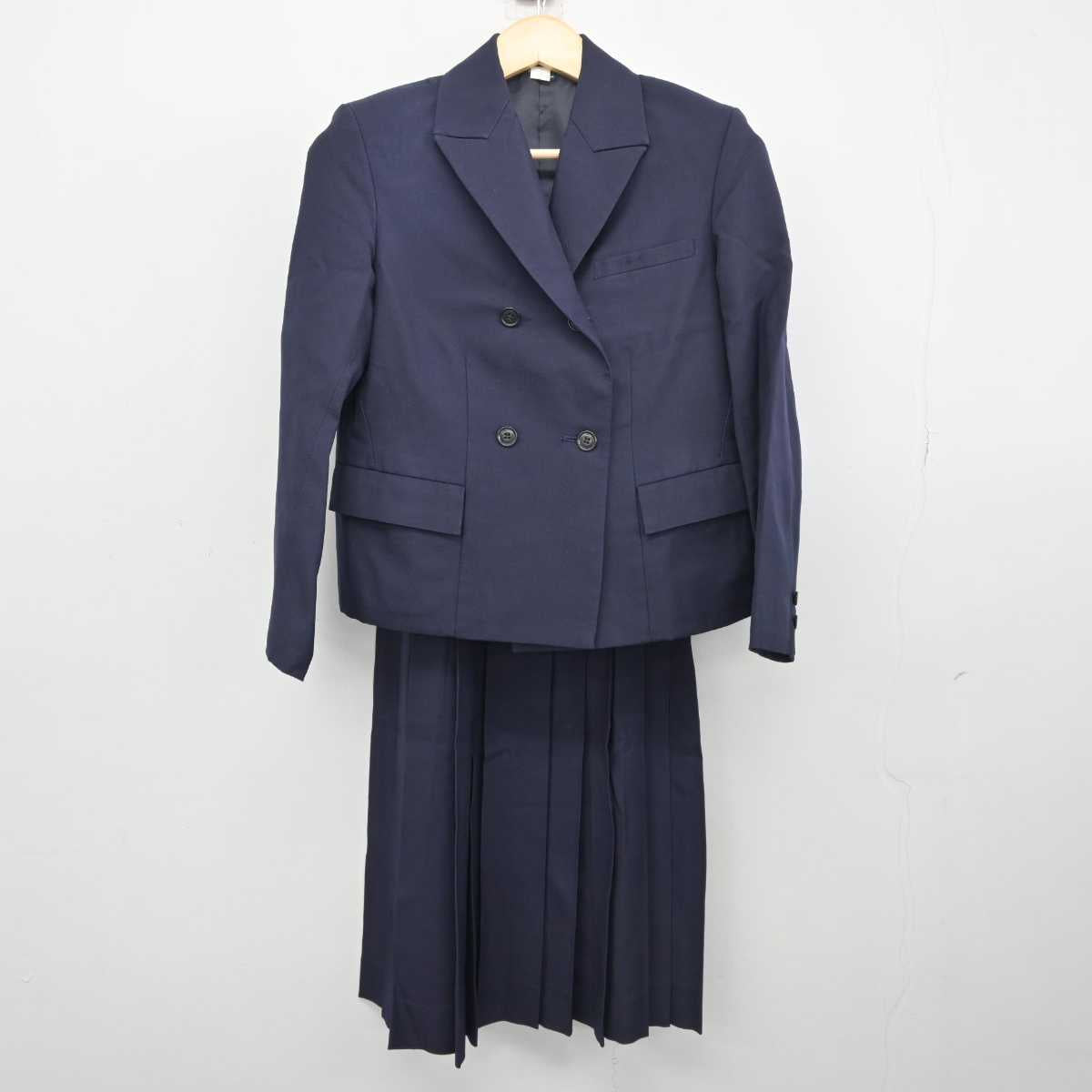 【中古】東京都 國學院高等学校 女子制服 2点 (ブレザー・ジャンパースカート) sf044965