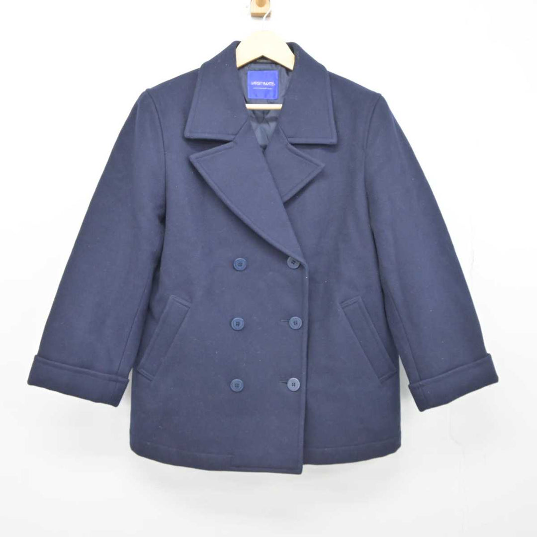 【中古】東京都 山崎学園富士見高等学校 女子制服 1点 (コート) sf044966