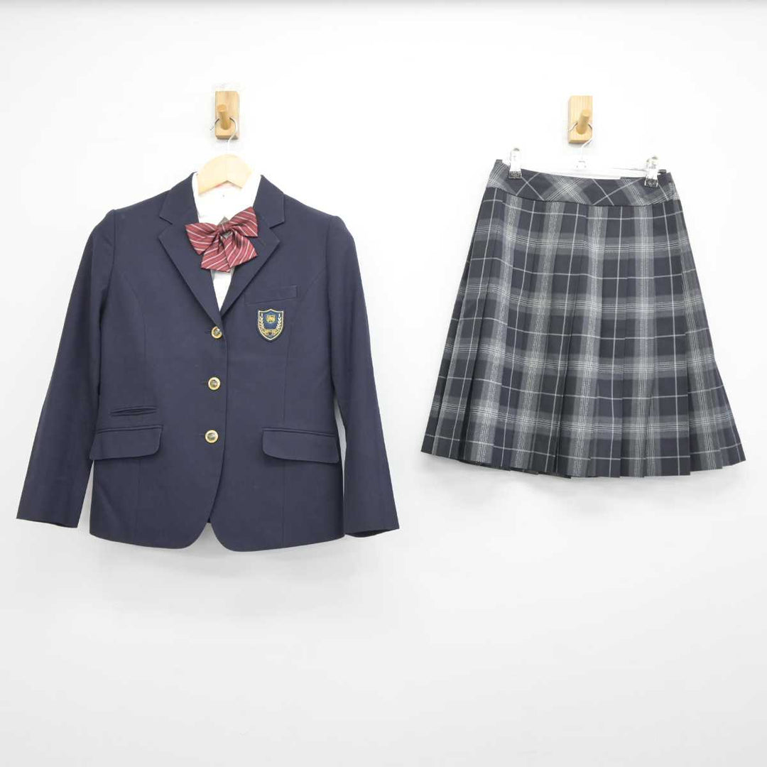 中古】東京都 実践学園高等学校 女子制服 4点 (ブレザー・シャツ・スカート) sf044969 | 中古制服通販パレイド