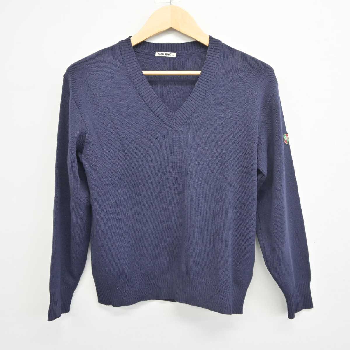 【中古】東京都 実践学園高等学校 女子制服 2点 (ニット・シャツ) sf044970