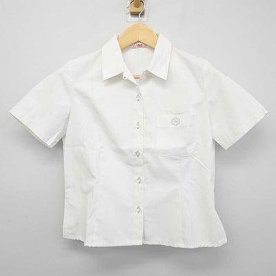 【中古】東京都 実践学園高等学校 女子制服 2点 (ニットベスト・シャツ) sf044972