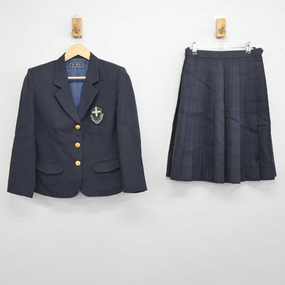 【中古】宮崎県 延岡工業高等学校 女子制服 3点 (ブレザー・スカート) sf044982