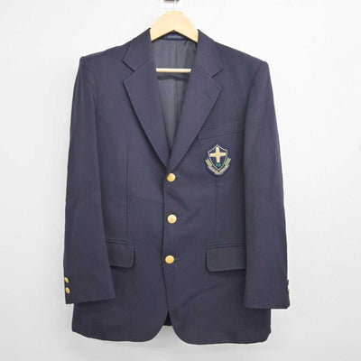 【中古】宮崎県 延岡工業高等学校 男子制服 3点 (ブレザー・ズボン・ズボン) sf044983