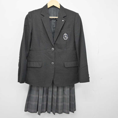 【中古】大阪府 大阪成蹊女子高等学校 女子制服 4点 (ブレザー・スカート) sf045000