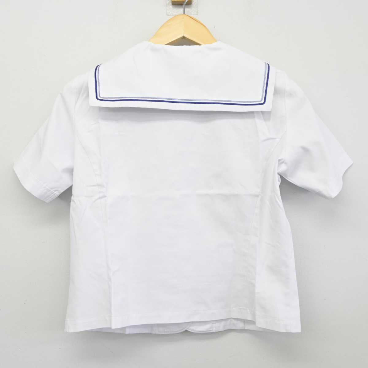 【中古】岡山県 倉敷高等学校 女子制服 3点 (セーラー服・スカート) sf045009