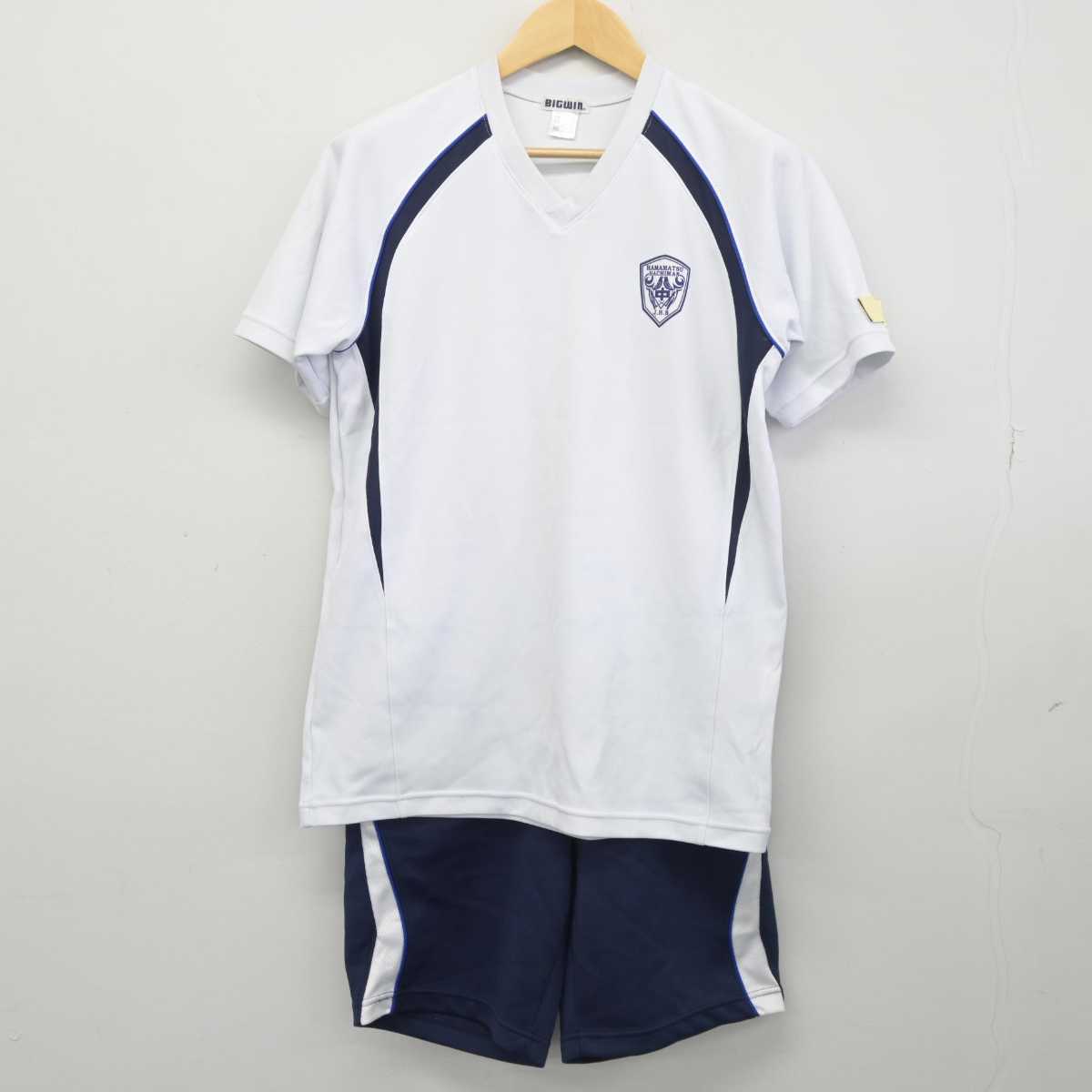 【中古】静岡県 八幡中学校 女子制服 2点 (体操服 上・体操服 下) sf045022