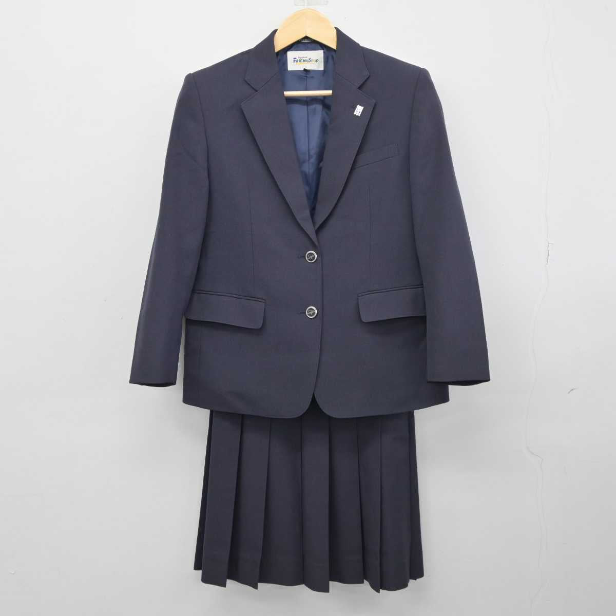 【中古】神奈川県 原中学校 女子制服 3点 (ブレザー・スカート) sf045025