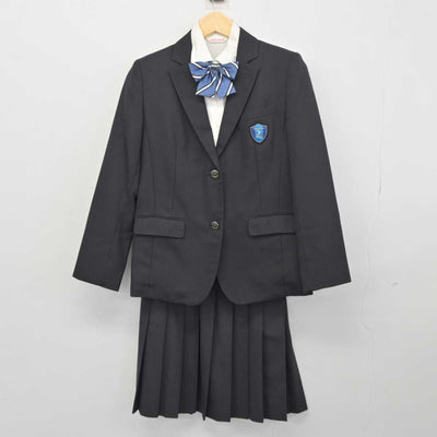 【中古】大阪府 千里青雲高等学校 女子制服 4点 (ブレザー・シャツ・スカート) sf045037