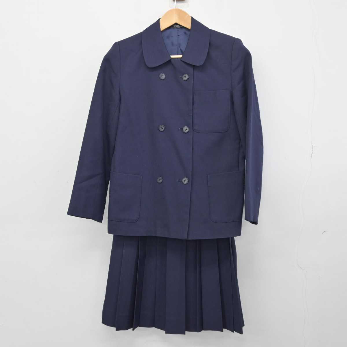 【中古】大阪府 豊中市立第一中学校 女子制服 2点 (ブレザー・スカート) sf045042