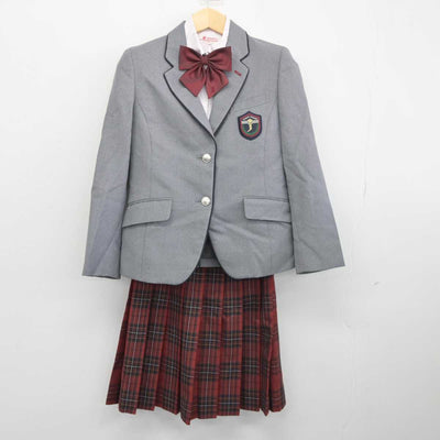 【中古】長崎県 佐世保実業高等学校 女子制服 4点 (ブレザー・シャツ・スカート) sf045049