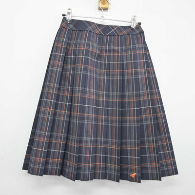 【中古】北海道 北海道科学大学高等学校 女子制服 2点 (シャツ・スカート) sf045051