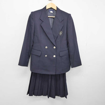 【中古】神奈川県 横浜女学院中学高等学校 女子制服 2点 (ブレザー・スカート) sf045055