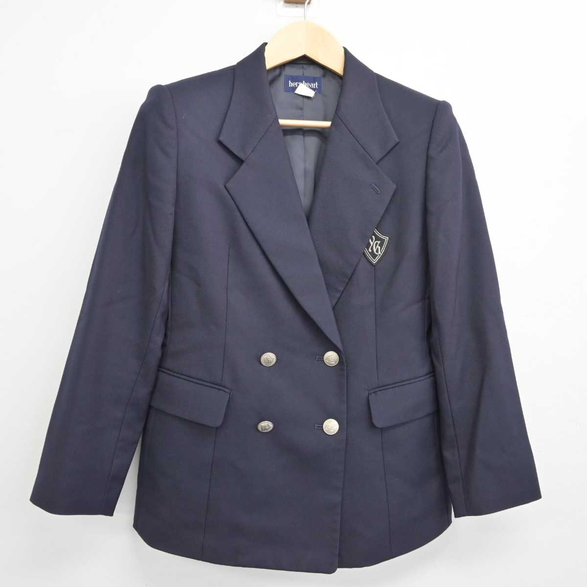 【中古】神奈川県 横浜女学院中学高等学校 女子制服 2点 (ブレザー・スカート) sf045055