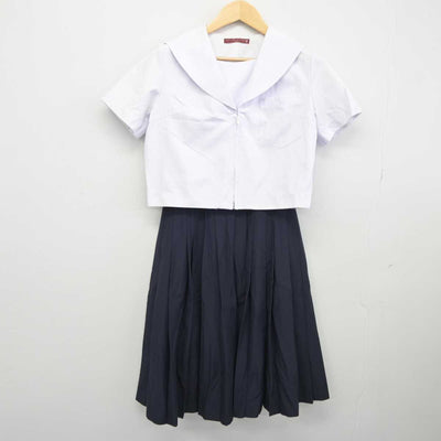 【中古】愛知県 名古屋市立北中学校 女子制服 3点 (セーラー服・スカート) sf045059