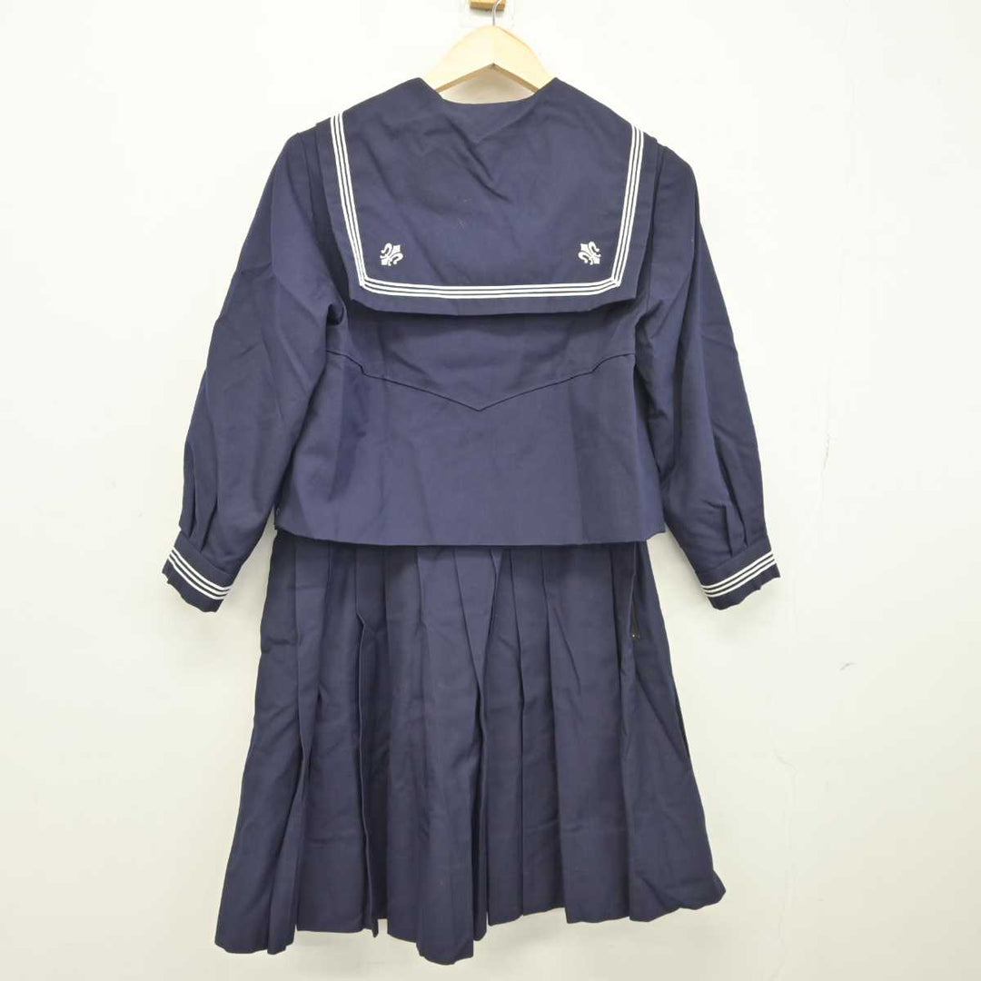 中古】宮城県 仙台白百合学園中学校・高等学校 女子制服 3点