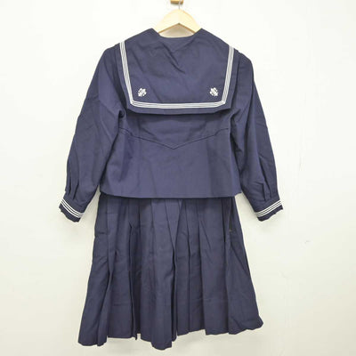 【中古】宮城県 仙台白百合学園小学校 女子制服 2点 (セーラー服・スカート) sf045063