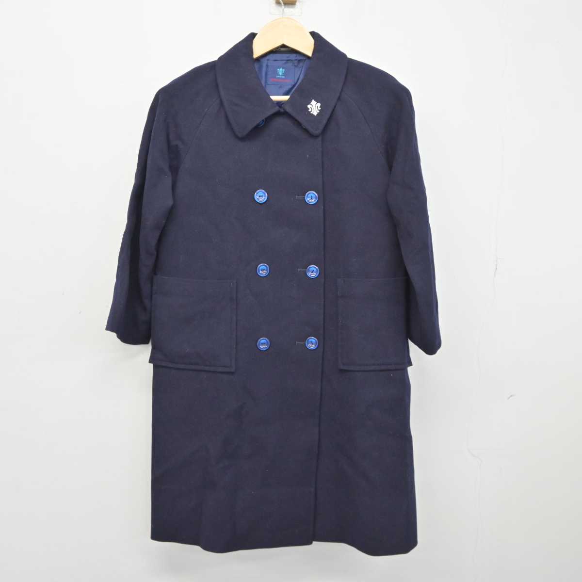 【中古】宮城県 仙台白百合学園小学校 女子制服 1点 (コート) sf045067