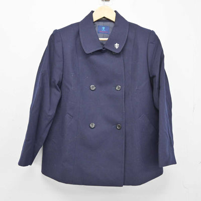 【中古】宮城県 仙台白百合学園中学校高等学校 女子制服 1点 (コート) sf045069