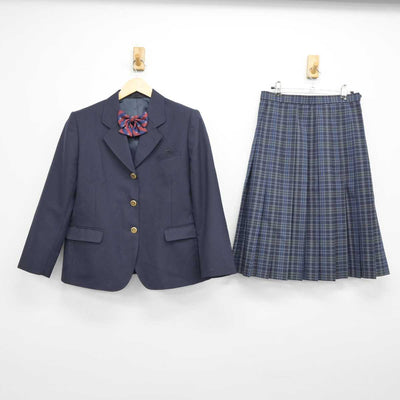 【中古】埼玉県 川越市立高階中学校 女子制服 3点 (ブレザー・スカート) sf045091