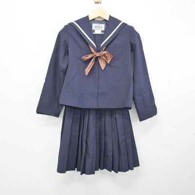 【中古】福島県 喜多方桐桜高等学校 女子制服 3点 (セーラー服・スカート) sf045120