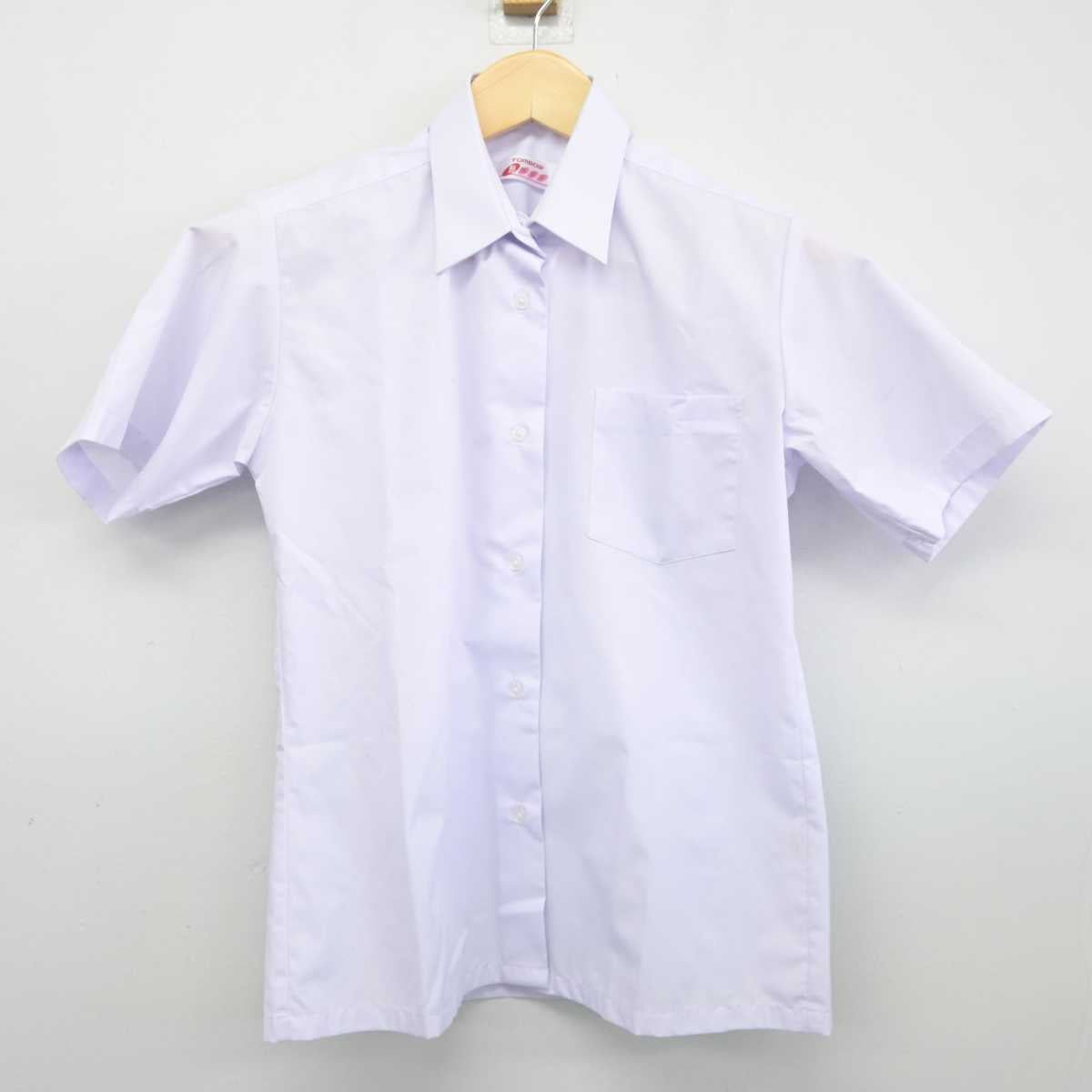 【中古】埼玉県 大原中学校 女子制服 2点 (シャツ・ニットベスト) sf045148