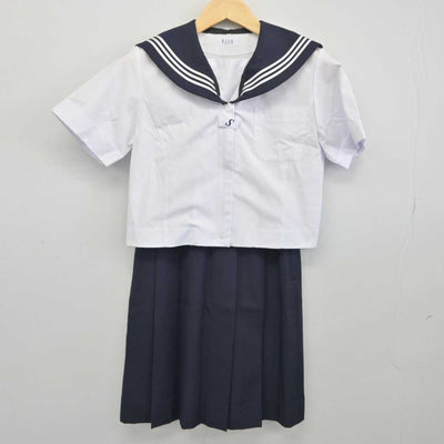 【中古】宮城県 将監東中学校 女子制服 2点 (セーラー服・スカート) sf045152