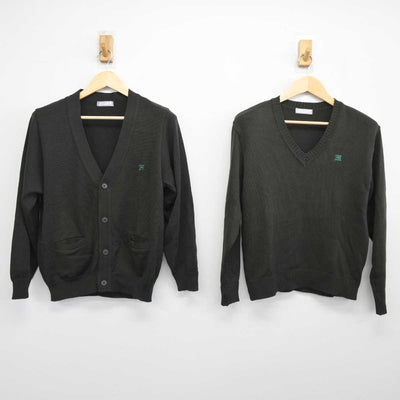 【中古】宮城県 仙台大学附属明成高等学校 女子制服 2点 (ニット・ニット) sf045154