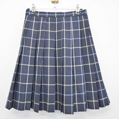 【中古】長野県 上田西高等学校 女子制服 2点 (セーラー服・スカート) sf045158