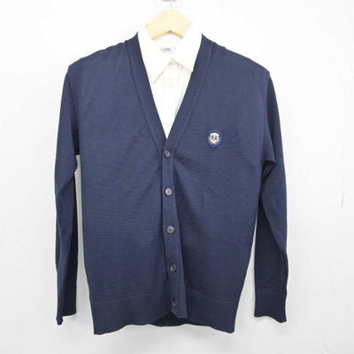 【中古】長野県 上田西高等学校 女子制服 2点 (シャツ・ニット) sf045161