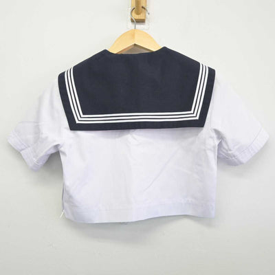 【中古】福岡県 精華女子高等学校 女子制服 3点 (セーラー服・ニット) sf045182